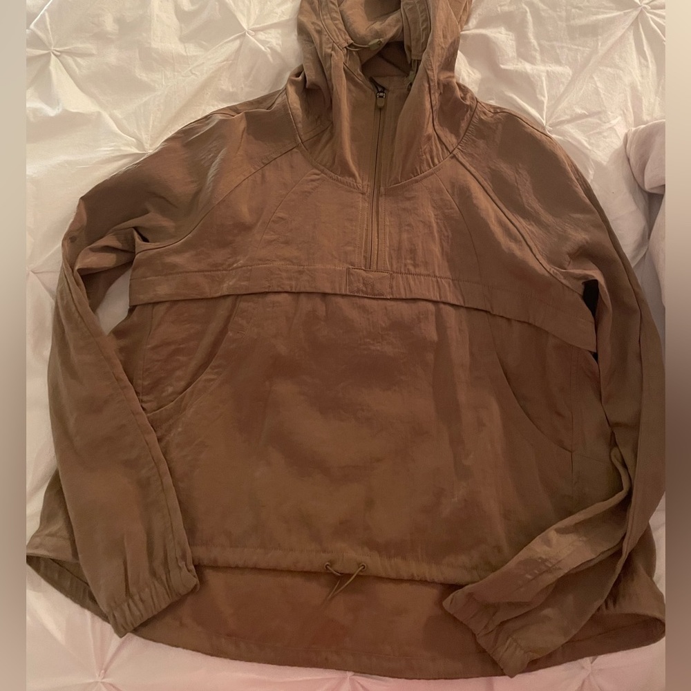 Lululemon - Copper quarter zip Water-Repellent Jacket